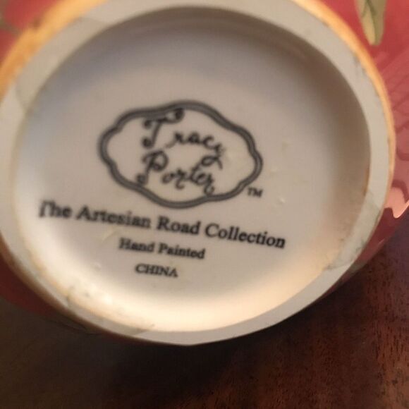 Tracy Porter The Artesian Road Collection Multi Colored Hand Painted 5" Creamer - Picture 4 of 4